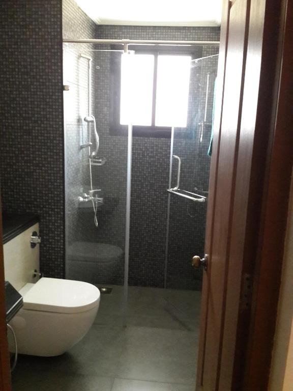 Koupelna v ubytování Studio and One bedroom Apartment in Riviera Sapphire, Siolim