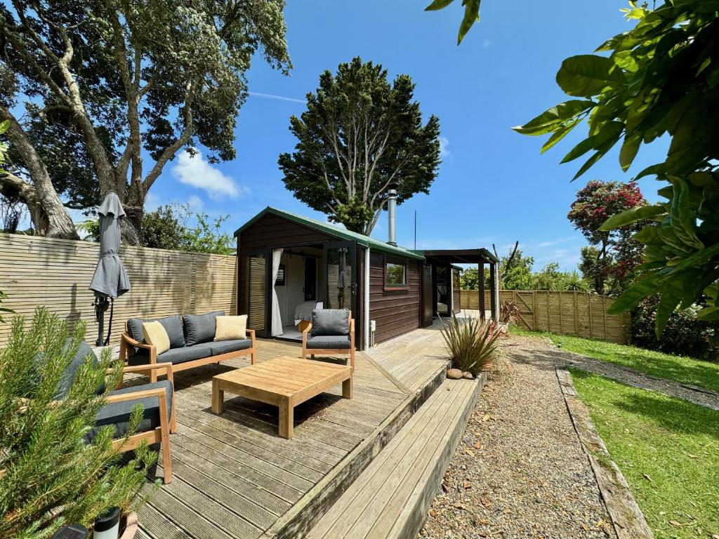 Zahrada ubytování Raglan View Cottage