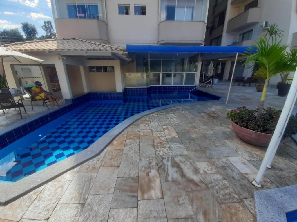 Πισίνα στο ή κοντά στο Apartamento Mont Blanc com piscinas quentes