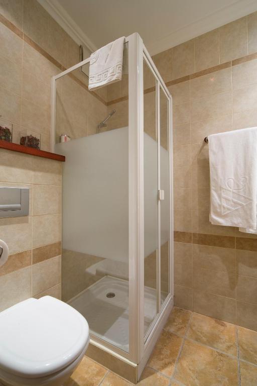 Kúpeľňa v ubytovaní Budget Hotel Victoria