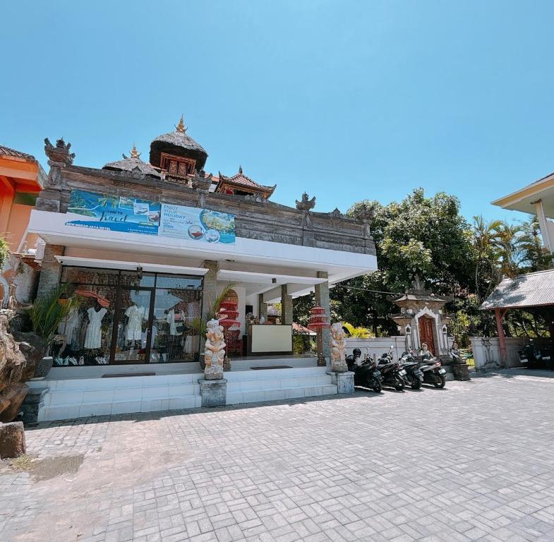 Budova, kde se bed and breakfast nachází