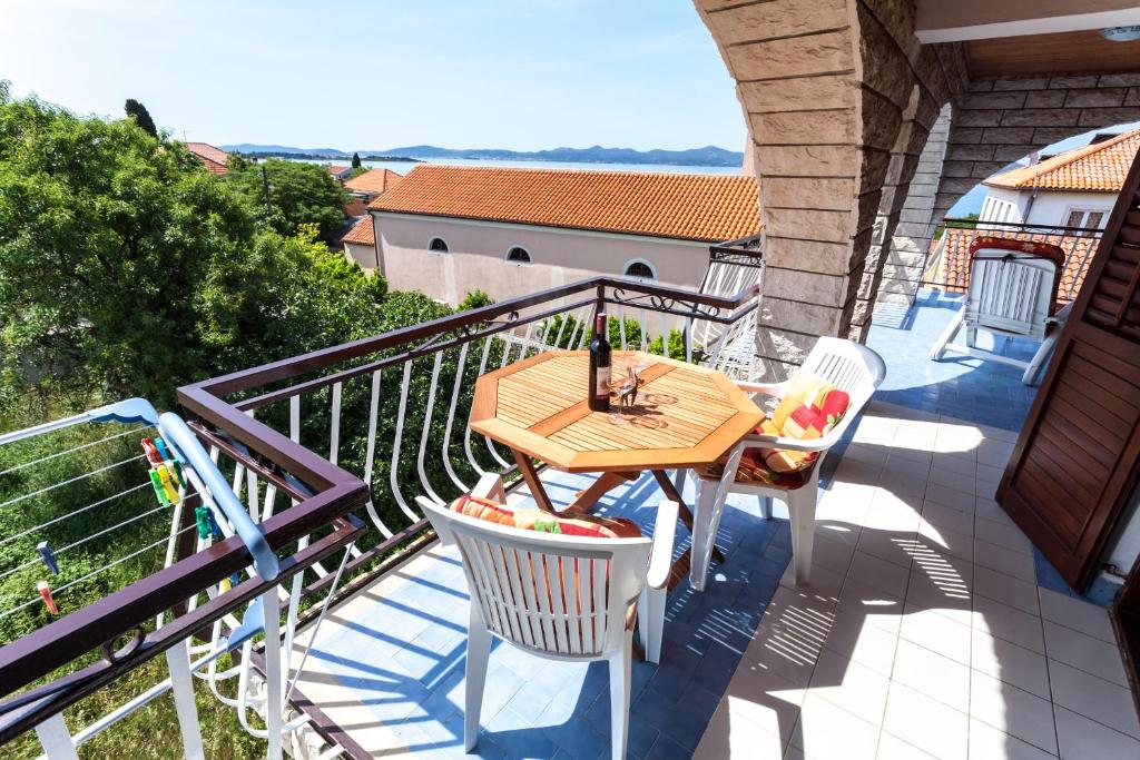 Un balcon sau o terasă la Villa Croatia