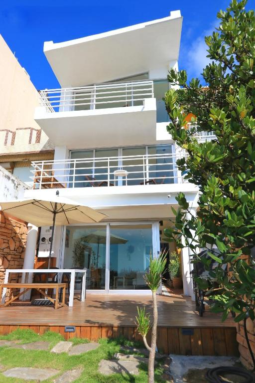 Balkón nebo terasa v ubytování Chuanfan600villa kenting