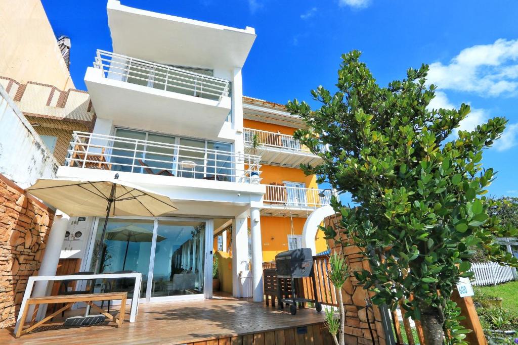 Balkón nebo terasa v ubytování Chuanfan600villa kenting