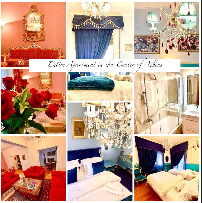 100 m2 Apartment in the center of Athens ,2BR ,4 guests &sofa bed