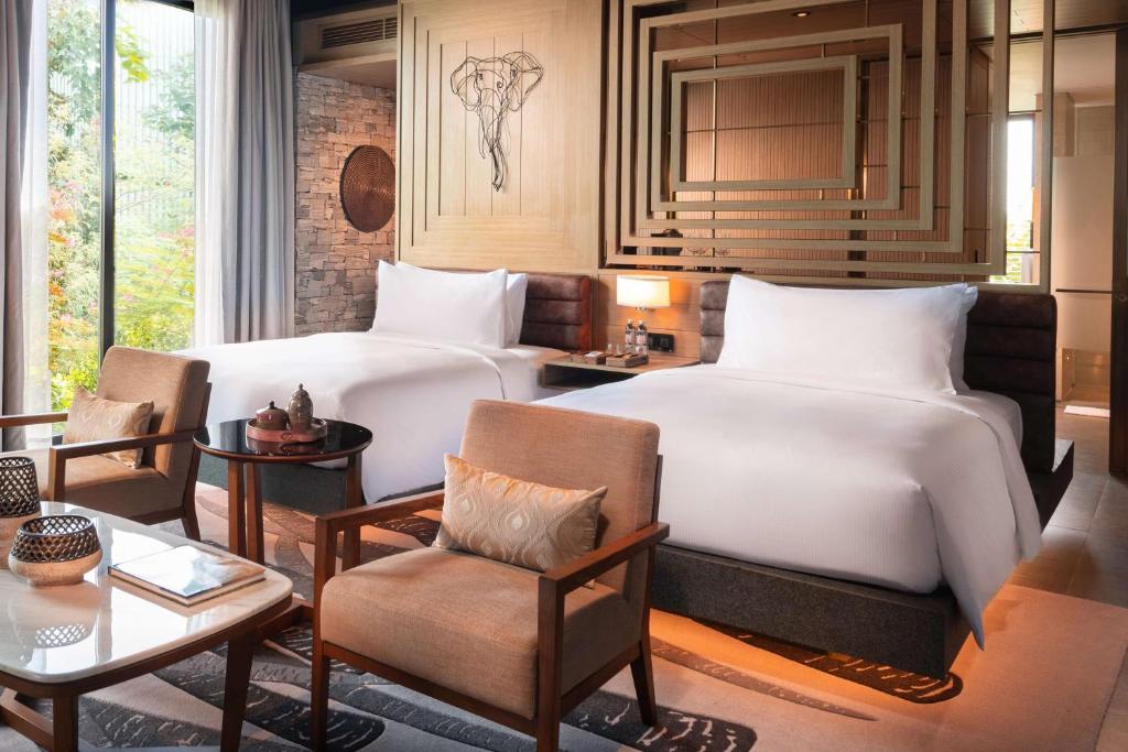 Posezení v ubytování Hilton Yala Resort