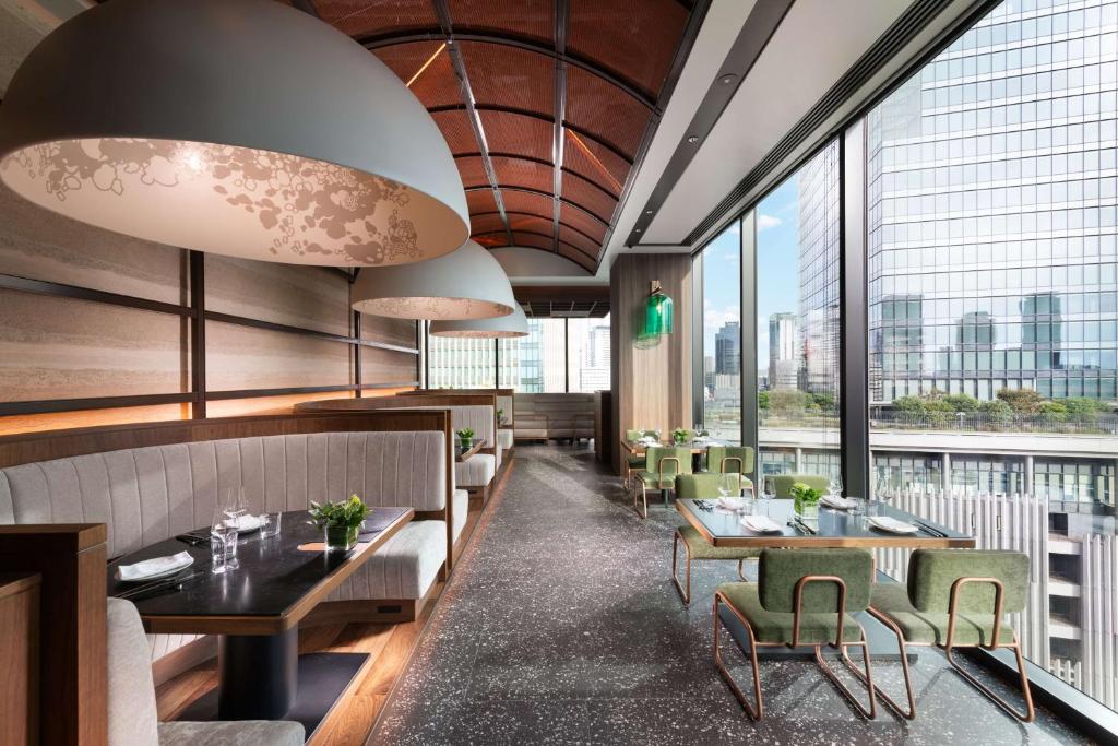 Posezení v ubytování Canopy By Hilton Osaka Umeda