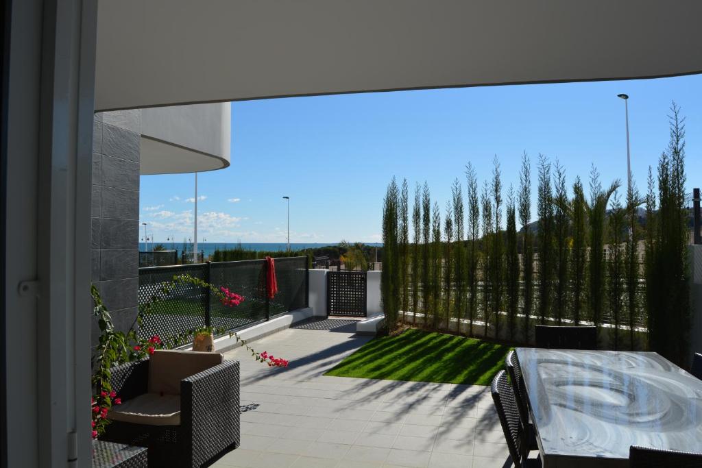 Balkón nebo terasa v ubytování ROMERO APARTMENTS-ARENALES DEL SOL
