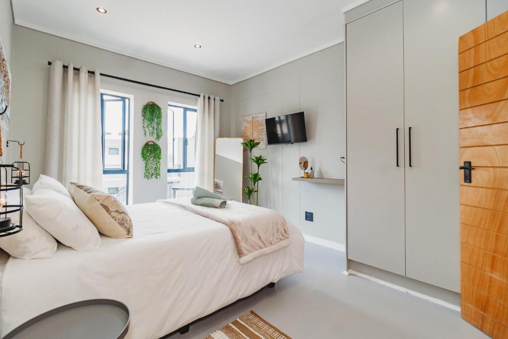Μια τηλεόραση ή/και κέντρο ψυχαγωγίας στο Bamboo Apartment