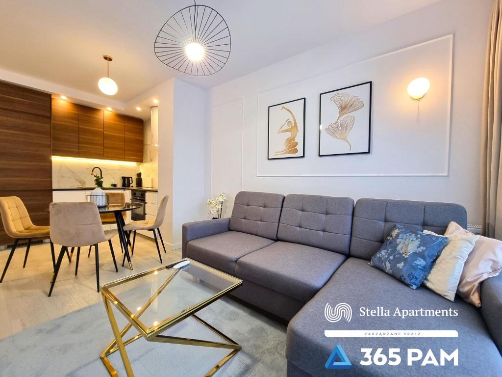 Posezení v ubytování Apartament Gold - 365PAM