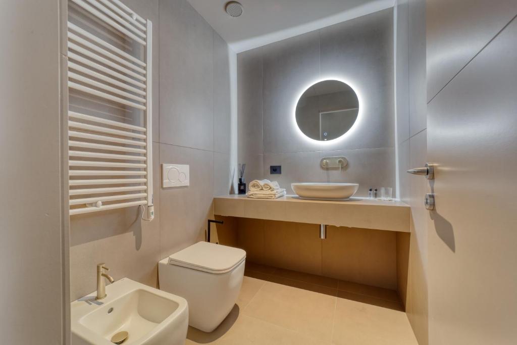 Koupelna v ubytování Santa Lucia Suites