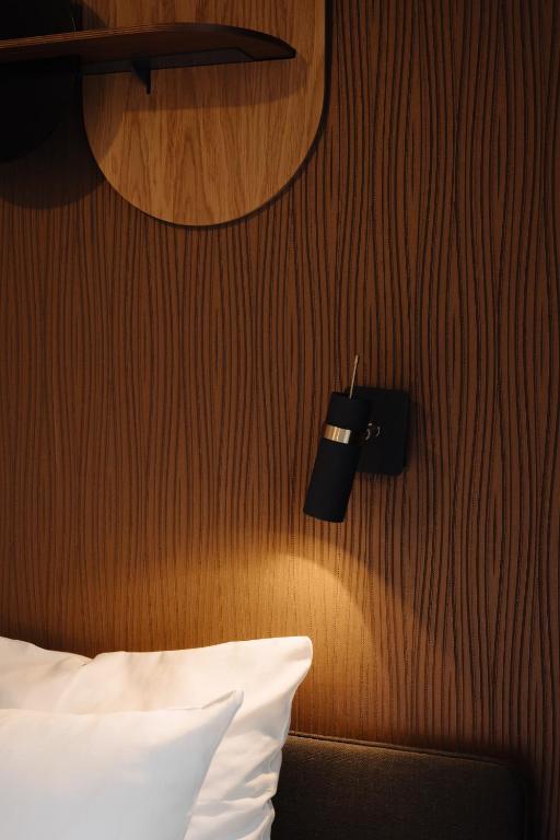 Postel nebo postele na pokoji v ubytování Hotel V Frederiksplein