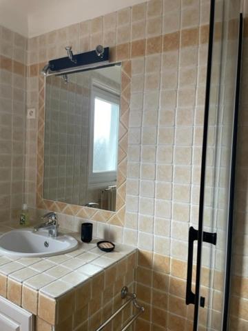 Koupelna v ubytování l'hacienda