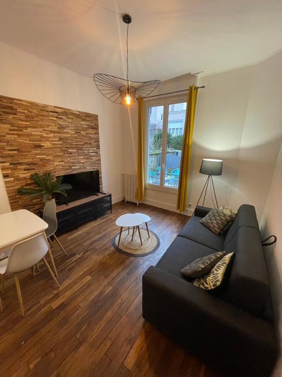 Χώρος καθιστικού στο Saphir 1