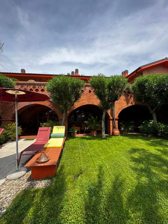 Zahrada ubytování Relais San Damian
