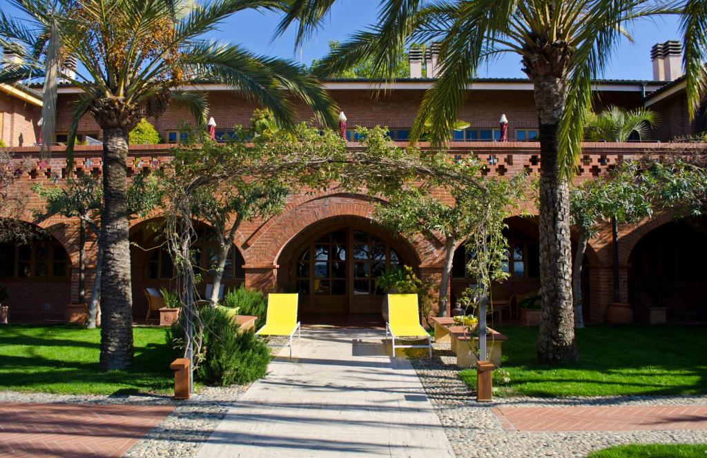 Zahrada ubytování Relais San Damian