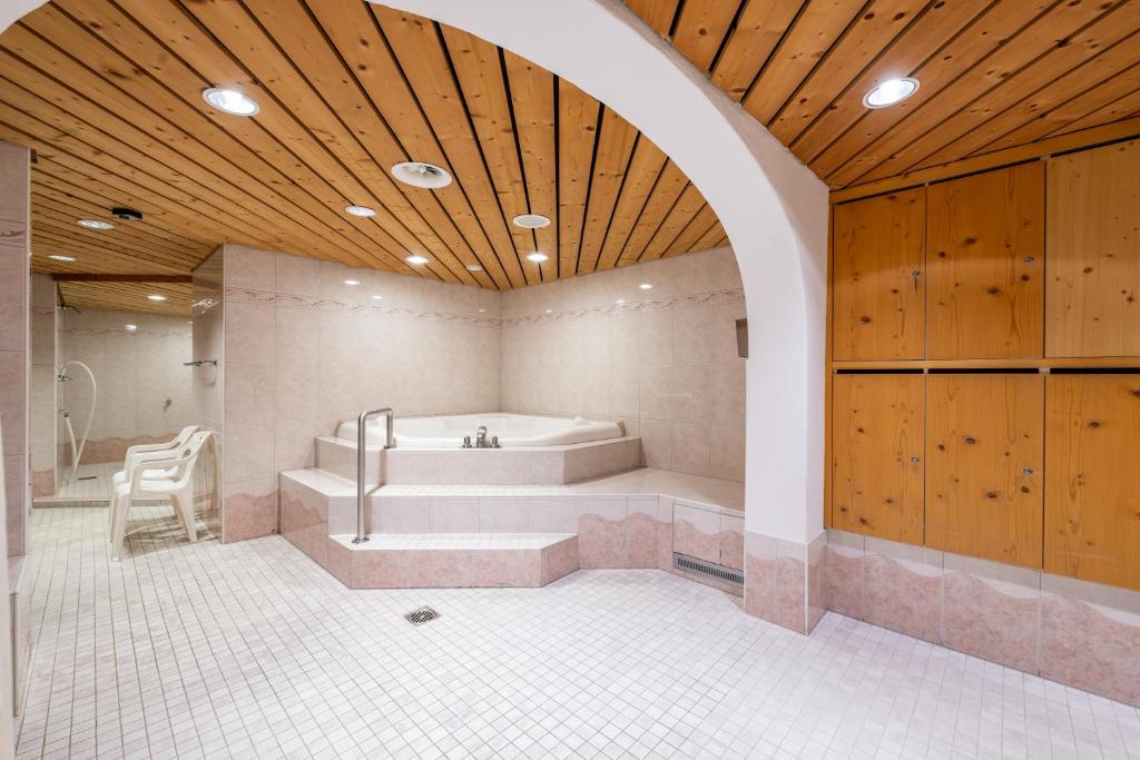 Koupelna v ubytování Hotel Vorab - Kulinarische Vielfalt