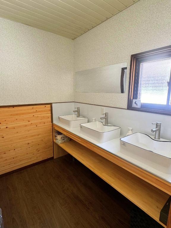 Koupelna v ubytování Amigo guest house