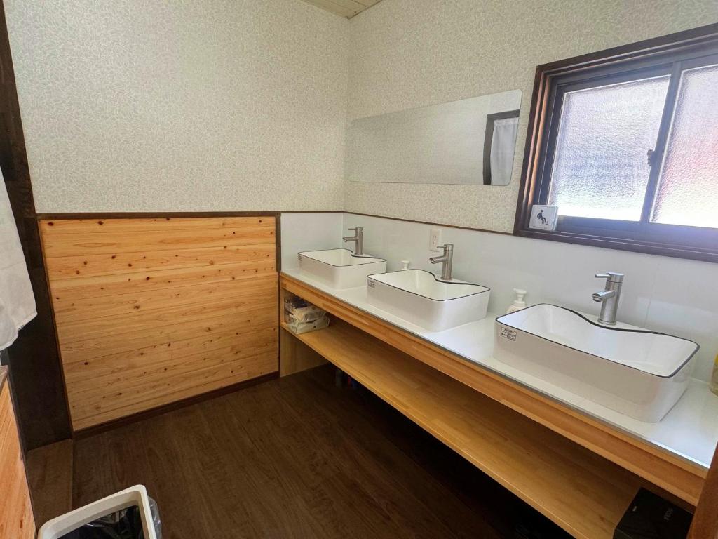 Koupelna v ubytování Amigo guest house