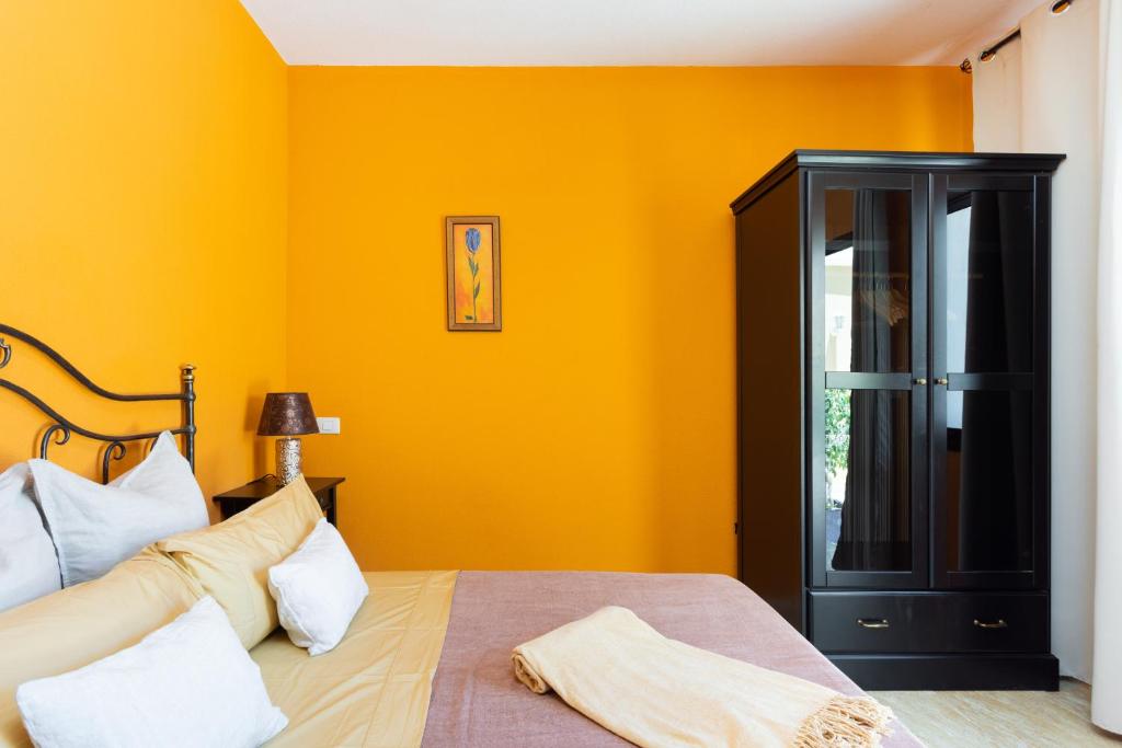 Posteľ alebo postele v izbe v ubytovaní Classbnb - luxurious villa 1,5 kilometers from Costa Adeje