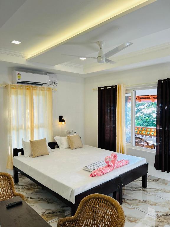 Marari Beach Homestay - Double Room With Balcony And Sea View