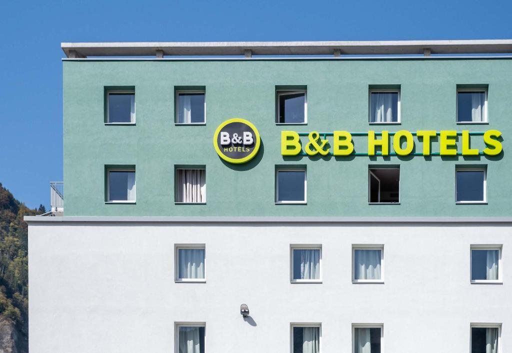 Certifikát, hodnocení, plakát nebo jiný dokument vystavený v ubytování B&B HOTEL Cluses Sud