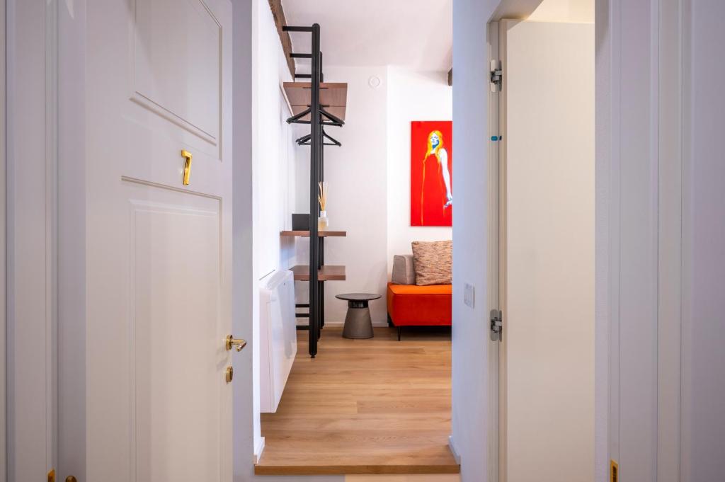 Koupelna v ubytování Palazzo Garibaldi Parma Luxury Rooms & Suites