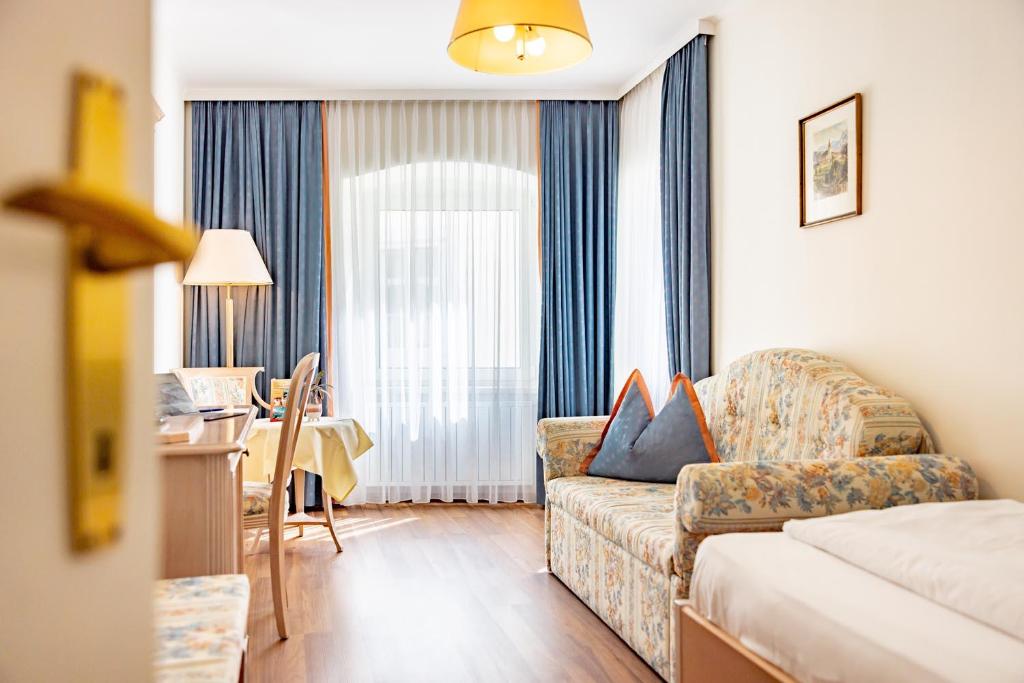 Istumisnurk majutusasutuses Hotel-Restaurant Minichmayr