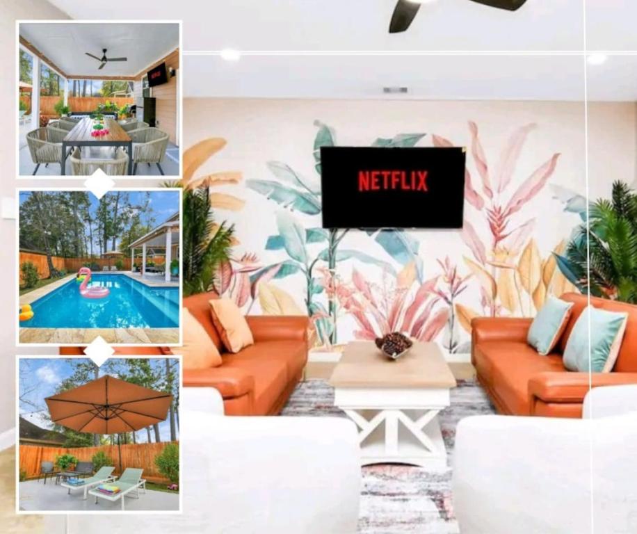 Tropical Getaway with Pool and Game Room - Housity
