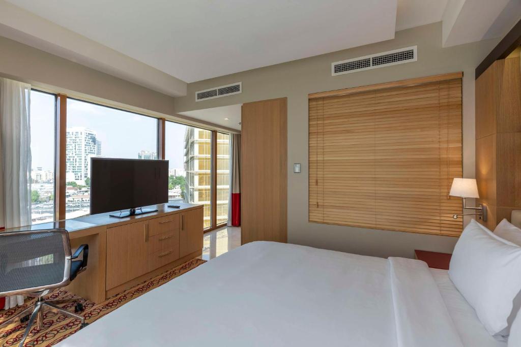 TV o dispositivi per l'intrattenimento presso Radisson Blu Hotel, Doha
