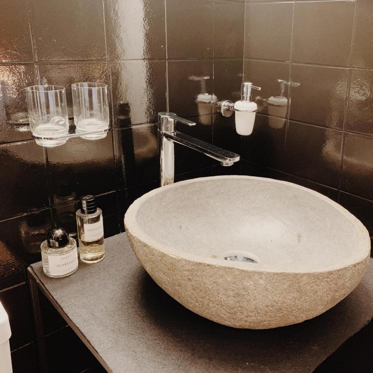 Koupelna v ubytování Apartment Euforia