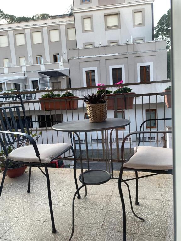 Balkon lub taras w obiekcie Beside the Vatican