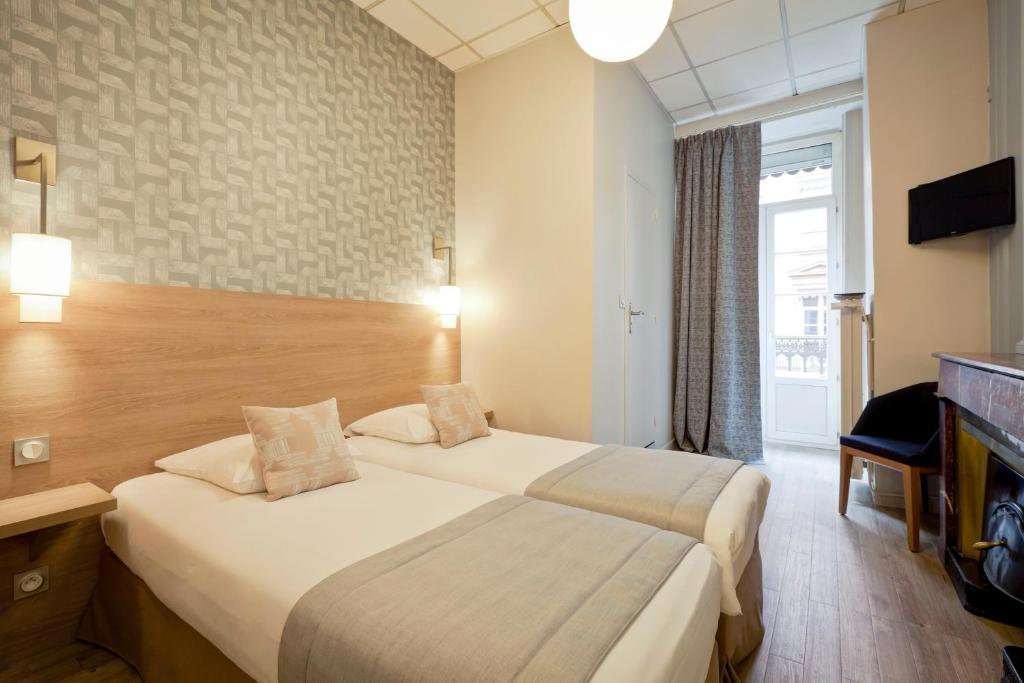 Hôtel du Dauphin - Quarto Duplo Ou Twin Com Varanda