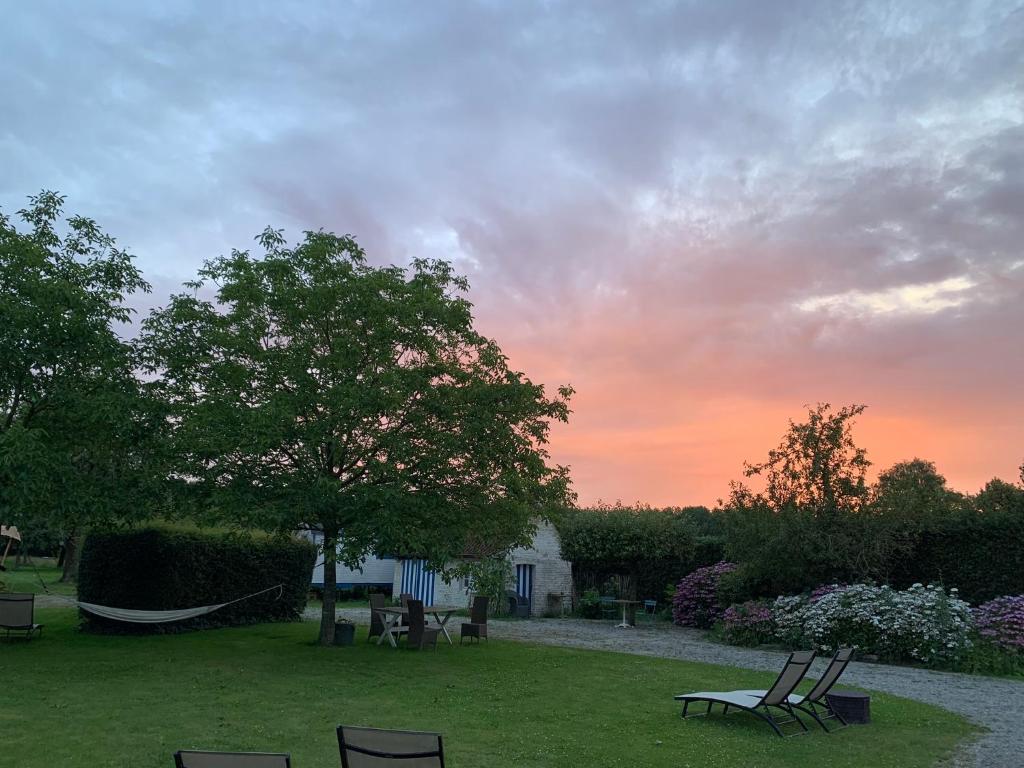 Zahrada ubytování Hamiora wellness B&B