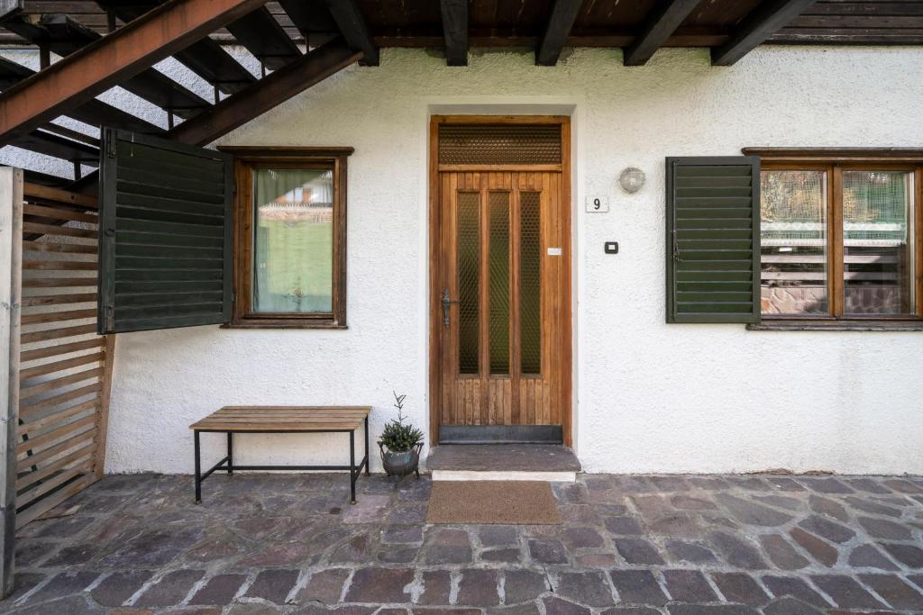 Budynek, w którym mieści się apartament