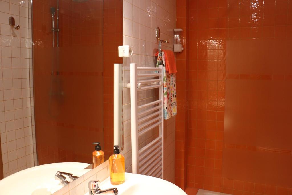 Koupelna v ubytování Apartamento Toletum