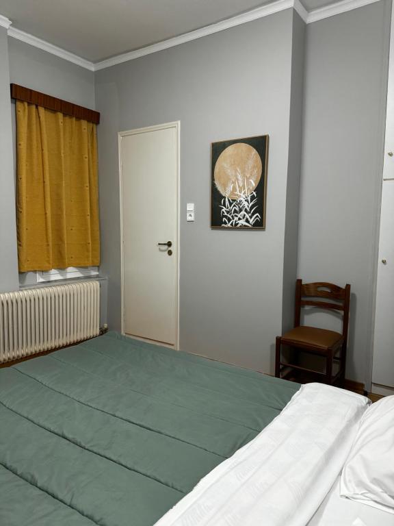 Postel nebo postele na pokoji v ubytování Vytina
