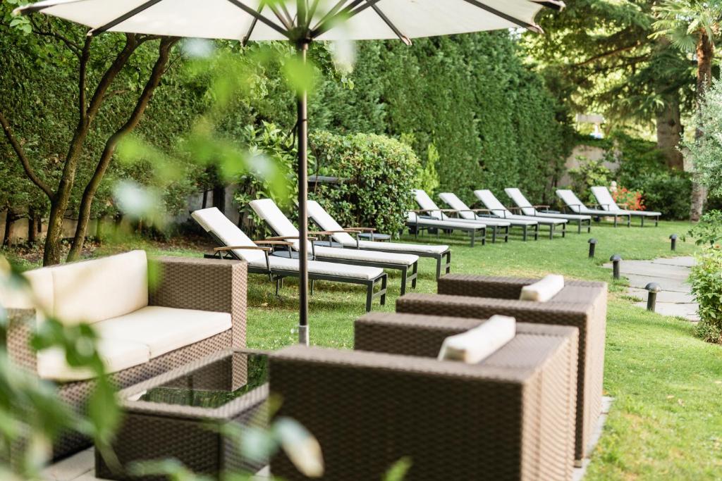 Zahrada ubytování Classic Hotel Meranerhof