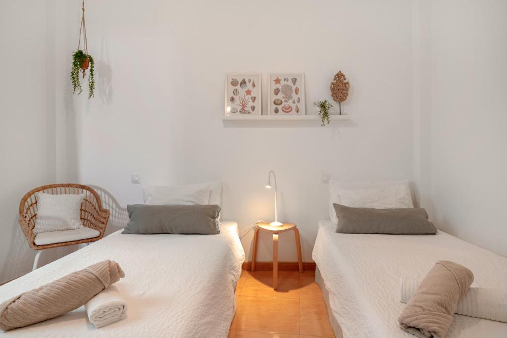 Posteľ alebo postele v izbe v ubytovaní Precioso Apartamento En Lanzarote