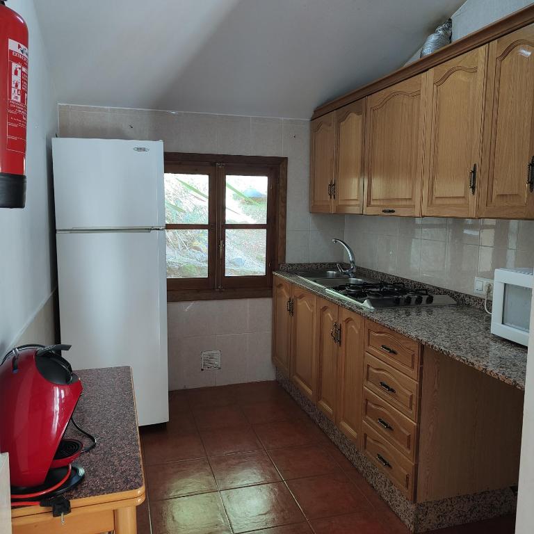 Kuchyňa alebo kuchynka v ubytovaní Casa Rural Los Pinos n5 de Riópar.