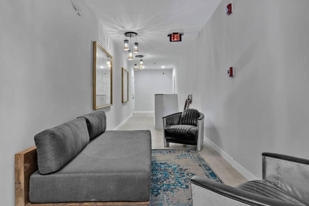 Χώρος καθιστικού στο Anselmo Brickell Apartments