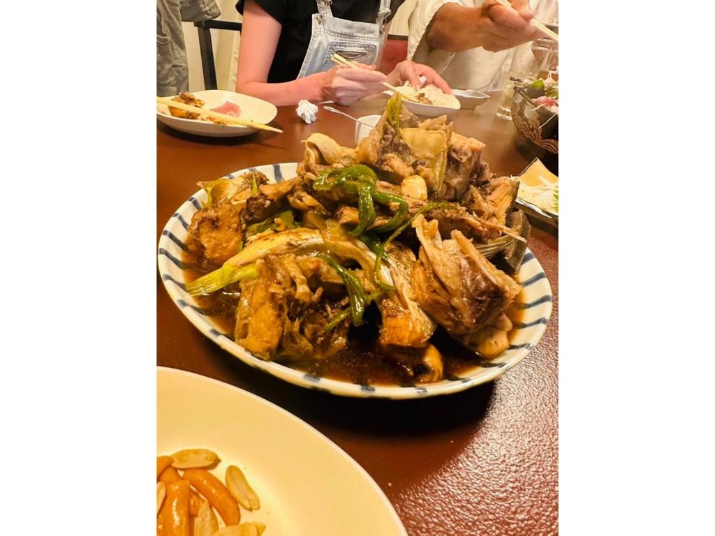ラグジュアリーテントの敷地内または近くでの食事または食べ物
