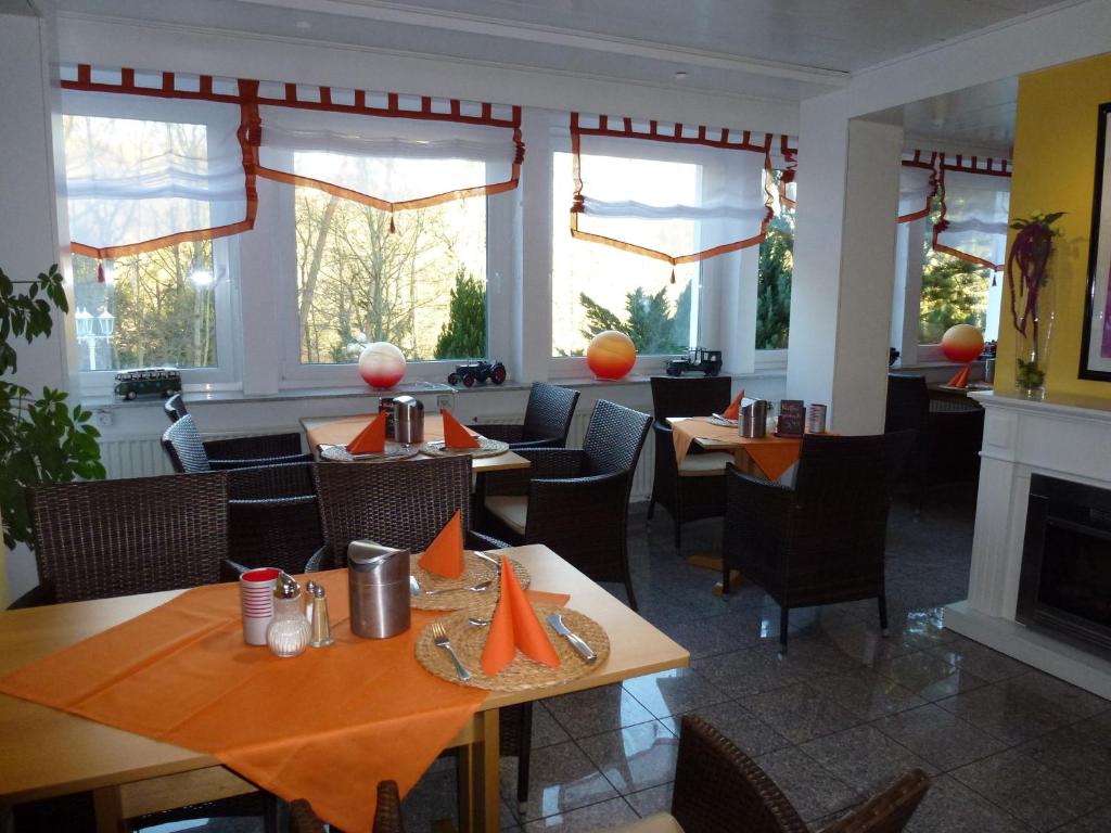 Posezení v ubytování Hotel Wildunger Hof mit Gemeinschaftsküche