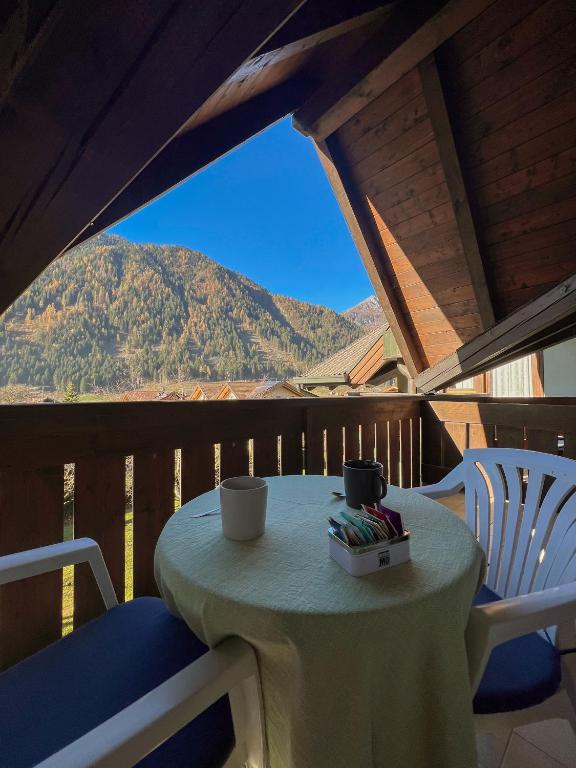 Nespecifikovaný výhled na hory nebo výhled na hory při pohledu z bed and breakfast