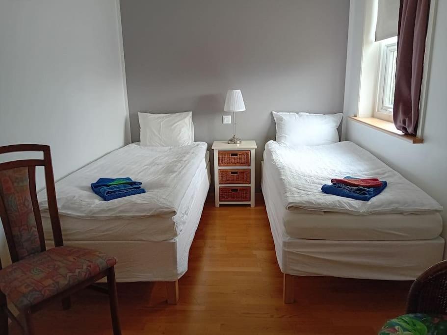 Postel nebo postele na pokoji v ubytování Hóll Guesthouse