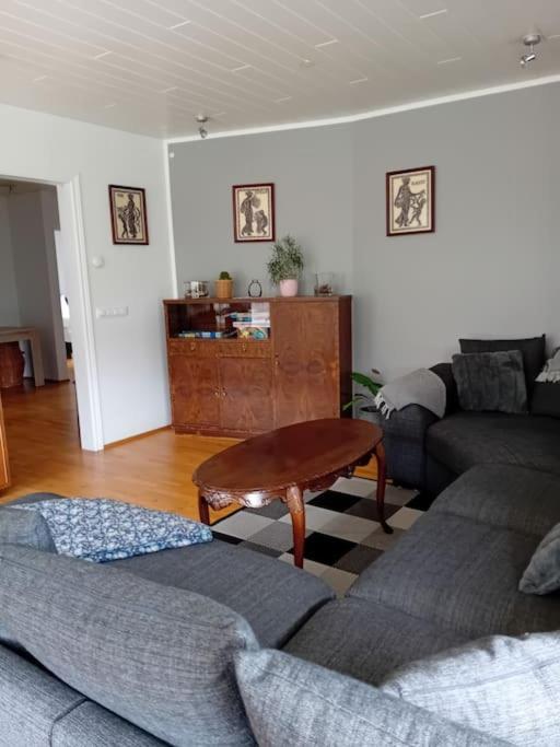 Posezení v ubytování Hóll Guesthouse
