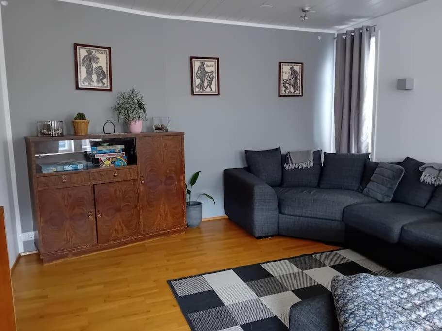 Posezení v ubytování Hóll Guesthouse