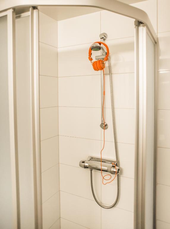 Koupelna v ubytování Hotell Hulingen