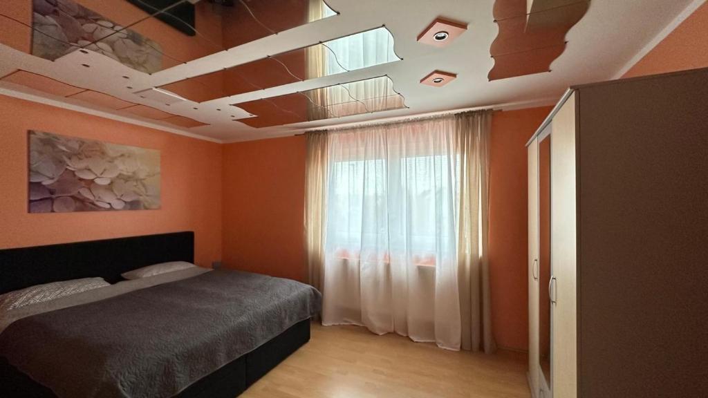 Postel nebo postele na pokoji v ubytování Attraktive 3 Zimmer Wohnung in ruhiger Lage