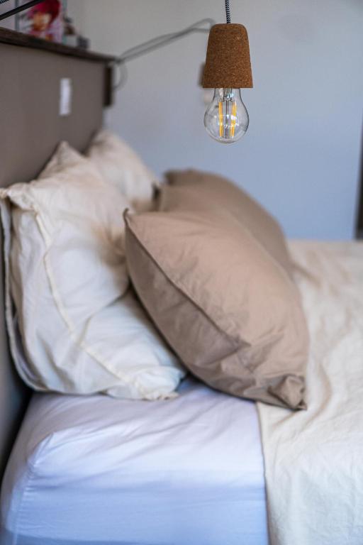 Postel nebo postele na pokoji v ubytování 4u Bed & Spa